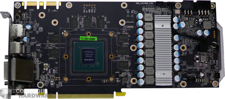 KFA² GTX 1080 EXOC Sniper : PCB