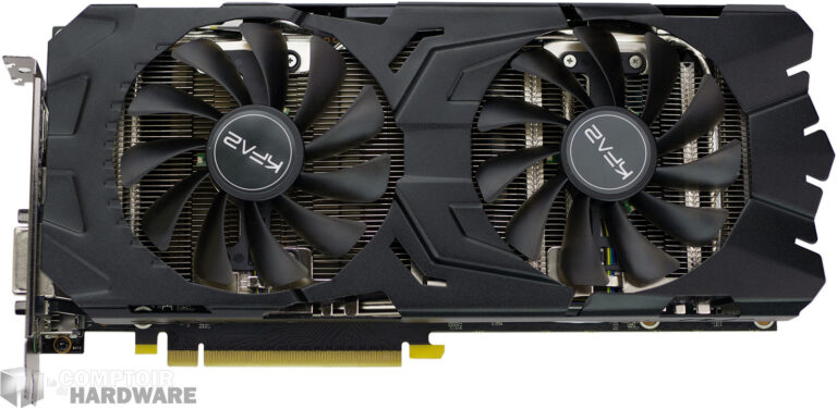 KFA² GTX 1080 EXOC Sniper : face avant