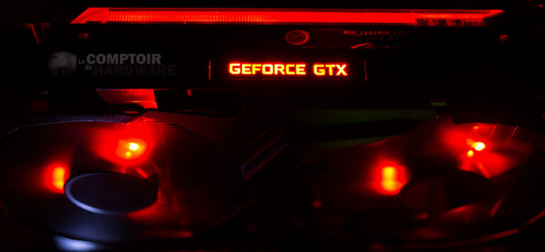 Rétroéclairage LED des ventilateurs