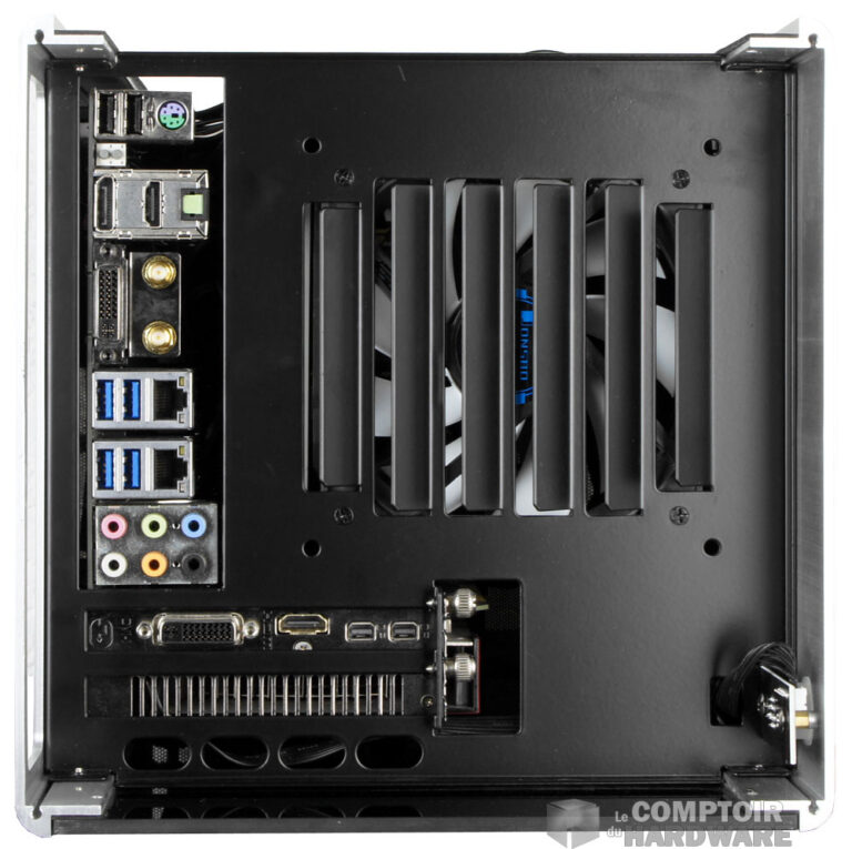 Le dessus du VR1 sans sa plaque