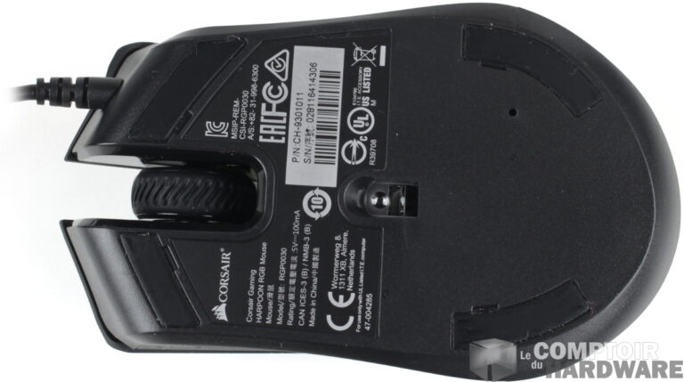 Corsair Harpoon - Dessous