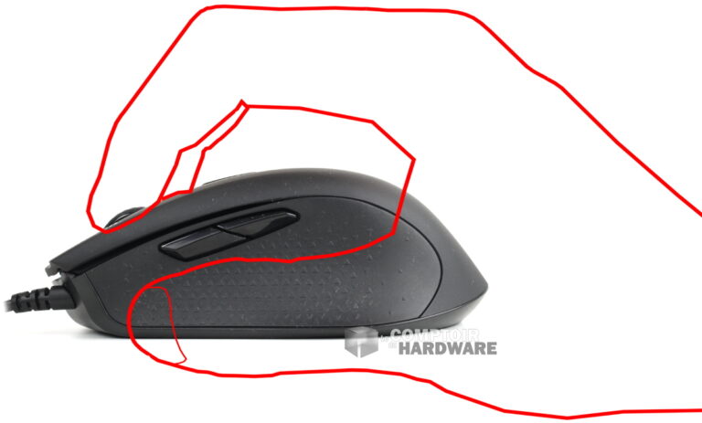 Corsair Harpoon - Claw Grip