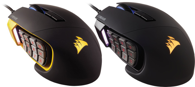 corsair scimitar pro rgb