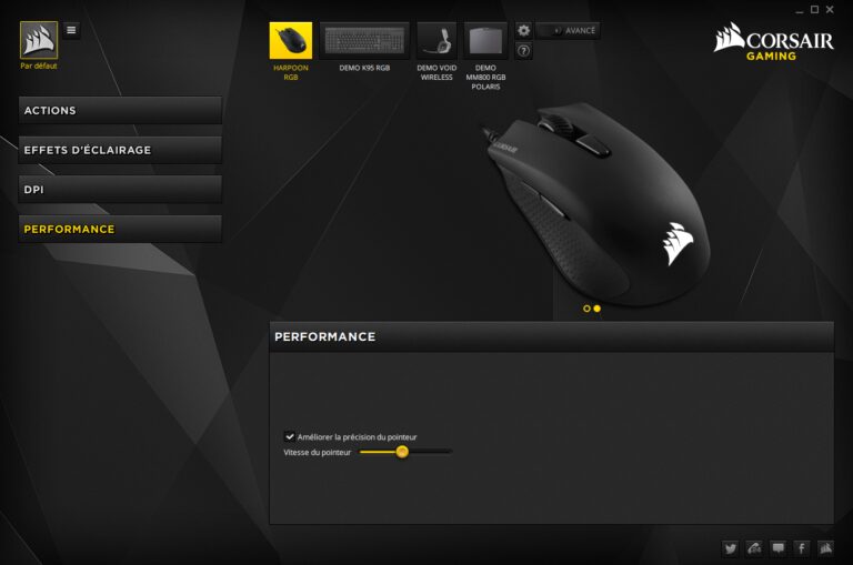 Corsair Utility Engine - DPI