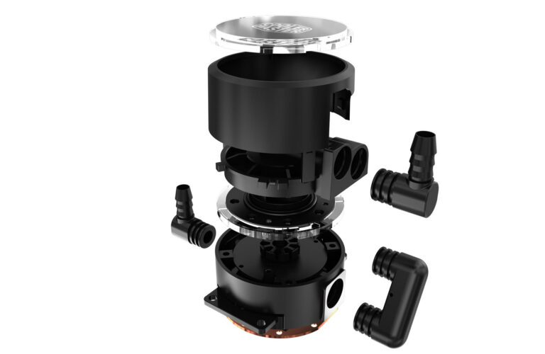 La pompe toute éclatée