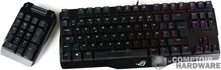 ASUS ROG Claymore et son clavier numérique