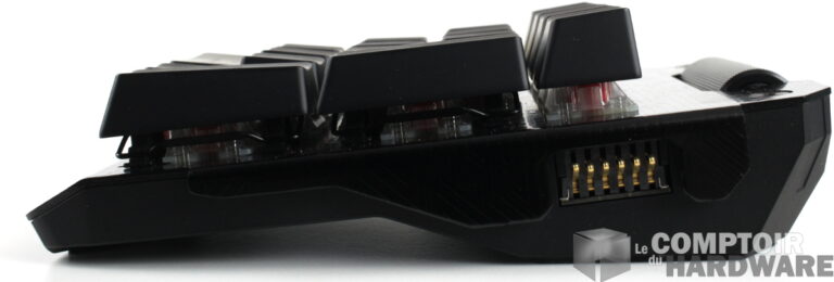 Connecteur droit, sur le pavé numérique