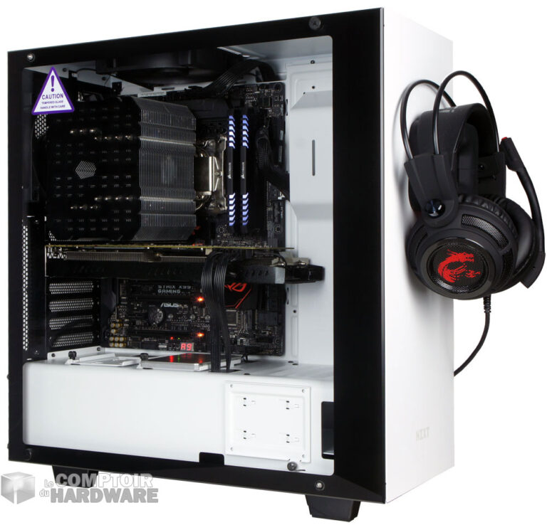 Panneau vitré du S340 Elite