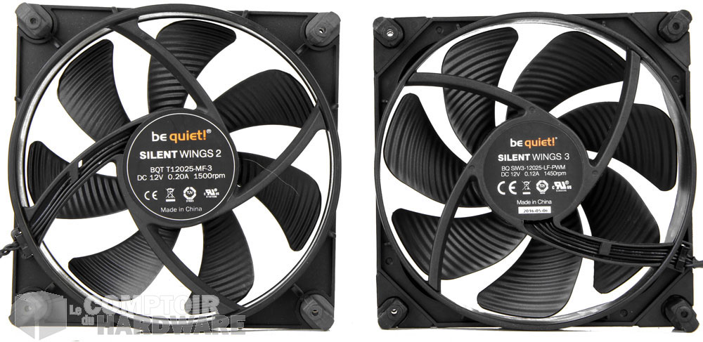 Silent Wings 2 vs Silent Wings 3 - Arrière