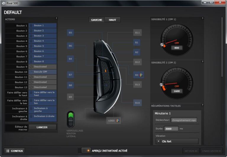 SteelSeries Engine - Rival 500