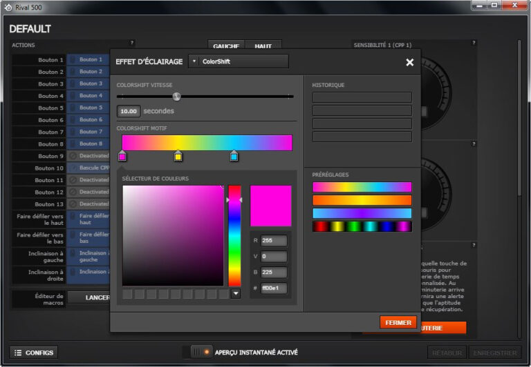 SteelSeries Engine - Rival 500