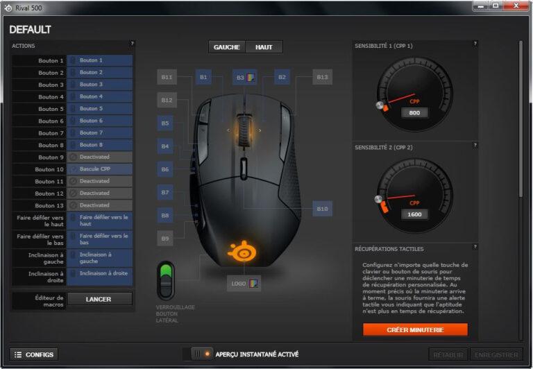 SteelSeries Engine - Rival 500