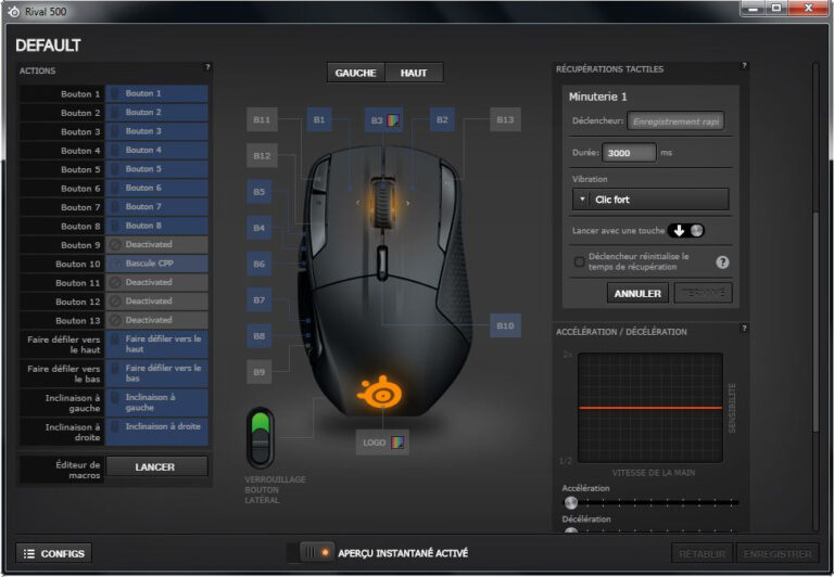 SteelSeries Engine - Rival 500