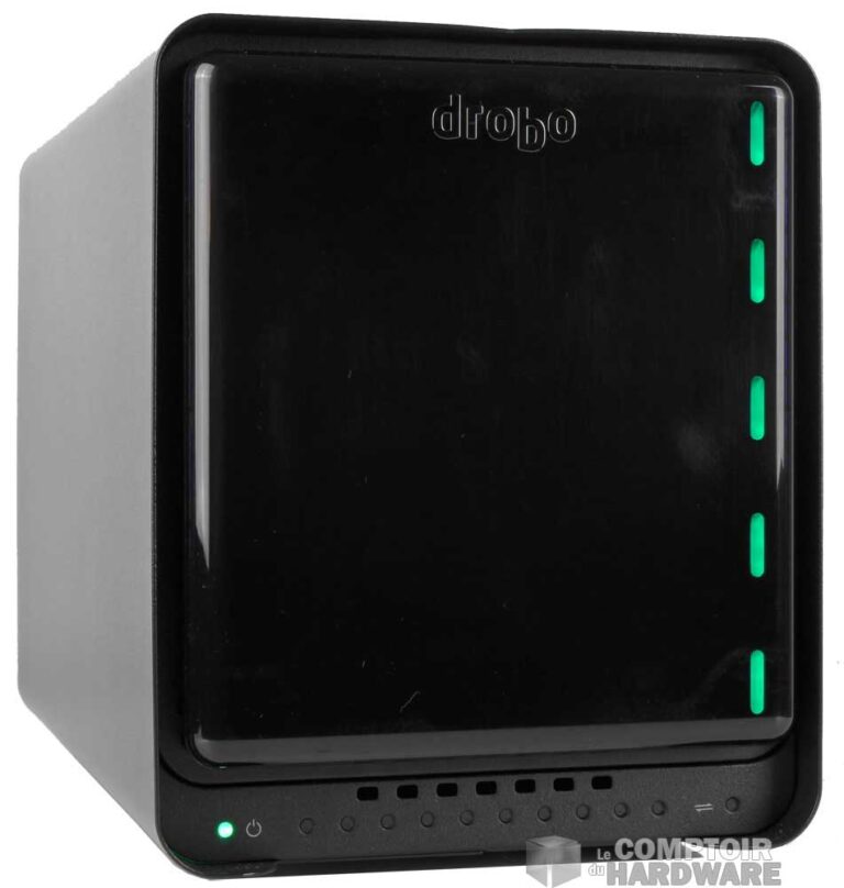 La façade du Drobo 5N