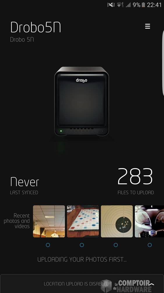 La partie transfert, automatisée