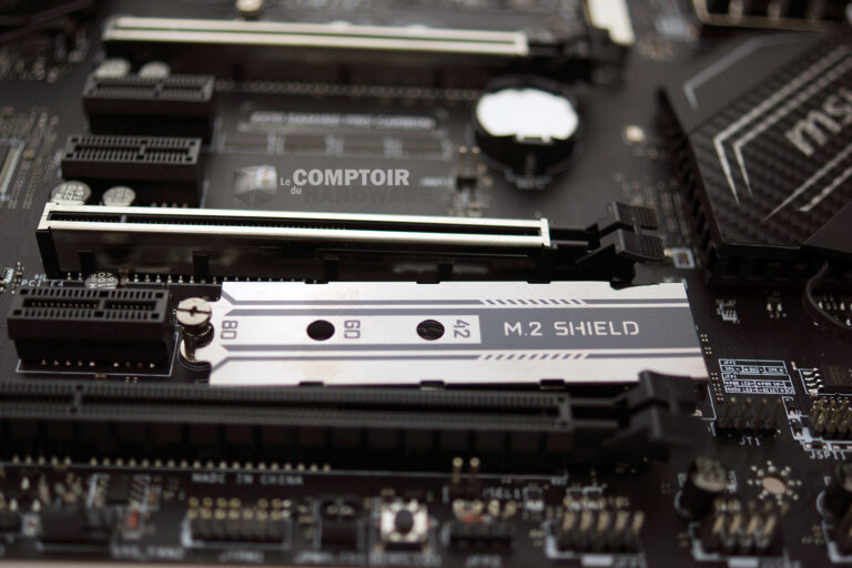 MSI Z270 Gaming Pro Carbon : M.2 et PCIe