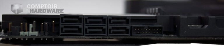 Asus Maximus IX Formula : connecteurs stockage