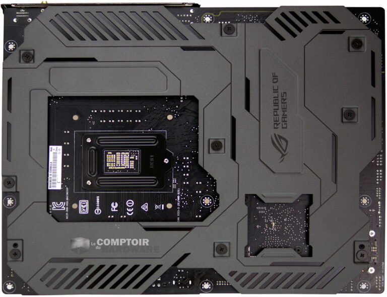 Asus Maximus IX Formula : face arrière