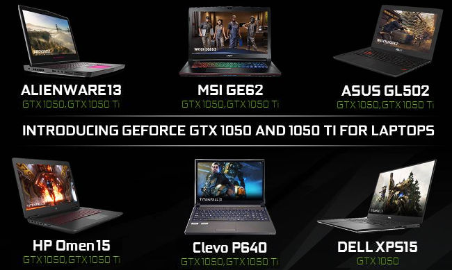 nvidia gp107 portables