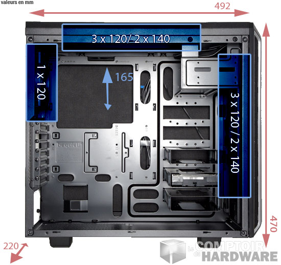 pure base 600 dimensions