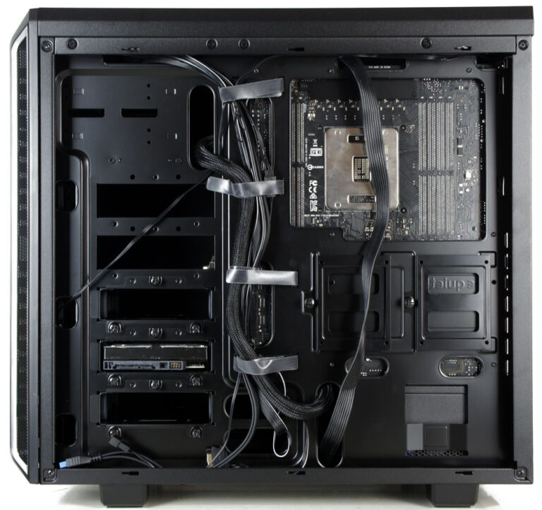 L'arrière du boîtier