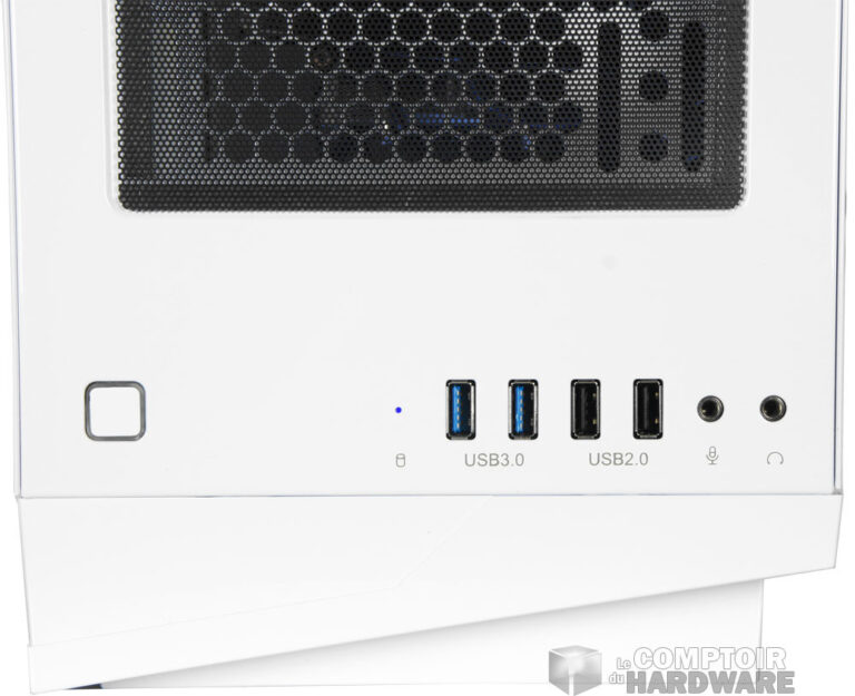 Le front panel du RL06