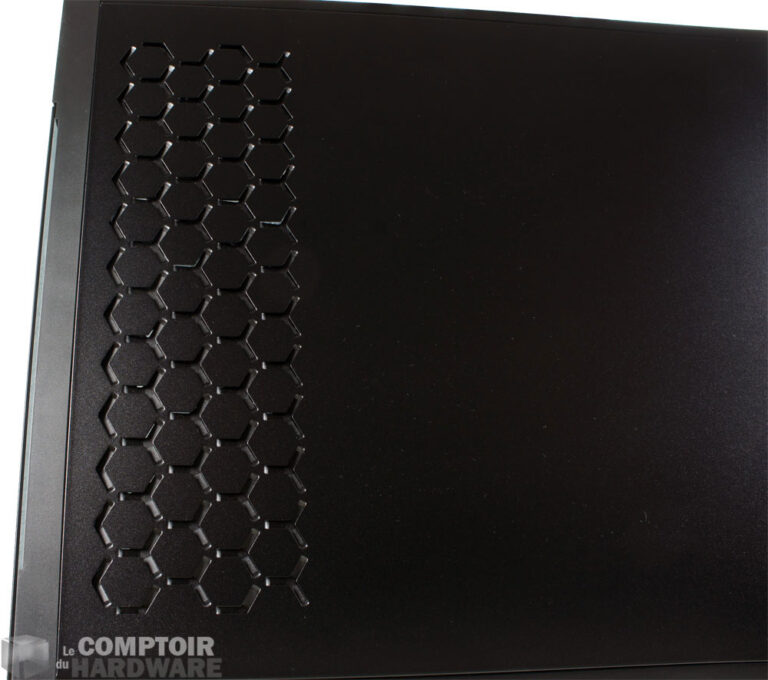 L'aération sur le côté droit