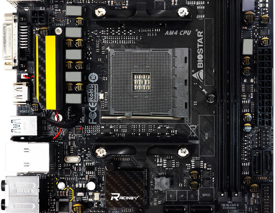 BIOSTAR X370GTN ou B350GTN