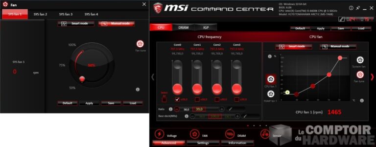 Pour les faire tourner plus ou moins vite...
