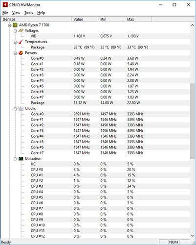 hwmonitor ryzen