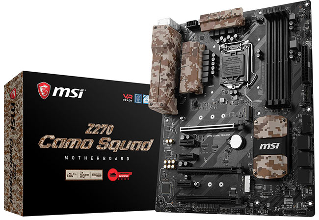 msi z270 camo squad
