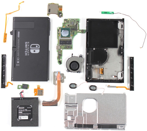 nintendo switch demonte