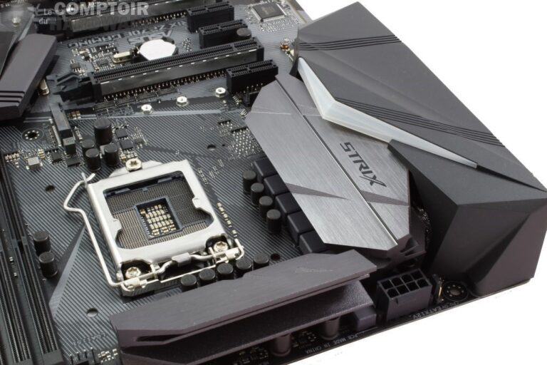 La guirlande sur le dissipateur