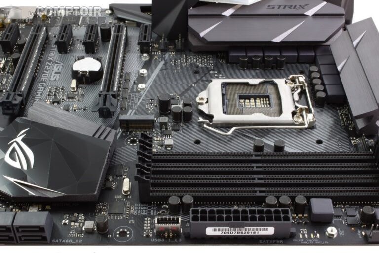 USB 3.1 interne et debug LED