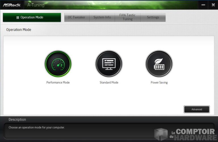 Page d'accueil du A-Tuning