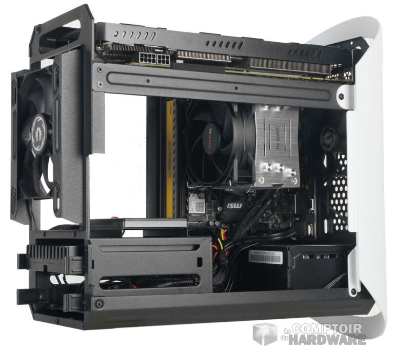 Le plateau extrait du châssis