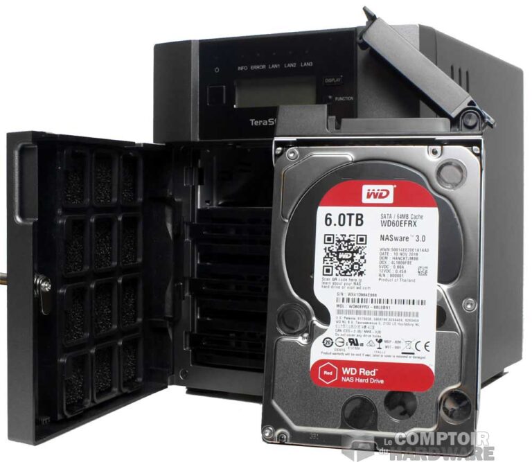 Les WD Red de 6To livrés avec la TS 5410DN