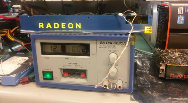 amd radeon vega frontier led