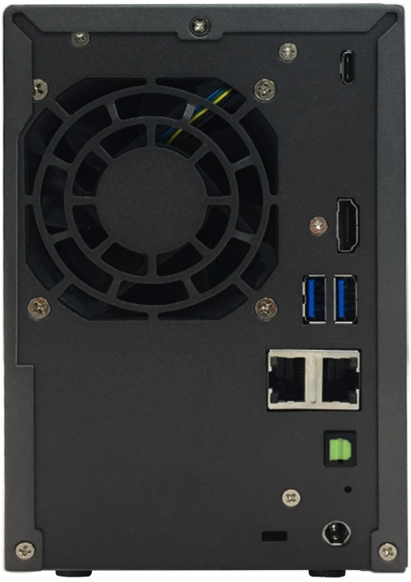 La connectique de l'AS6302T