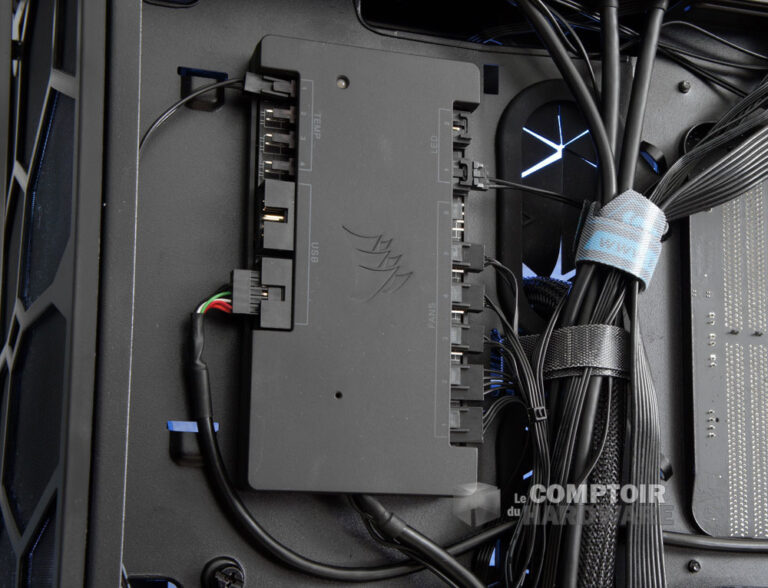 Le Commader Pro une fois en place