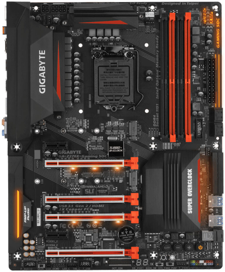 ga z270x gaming soc
