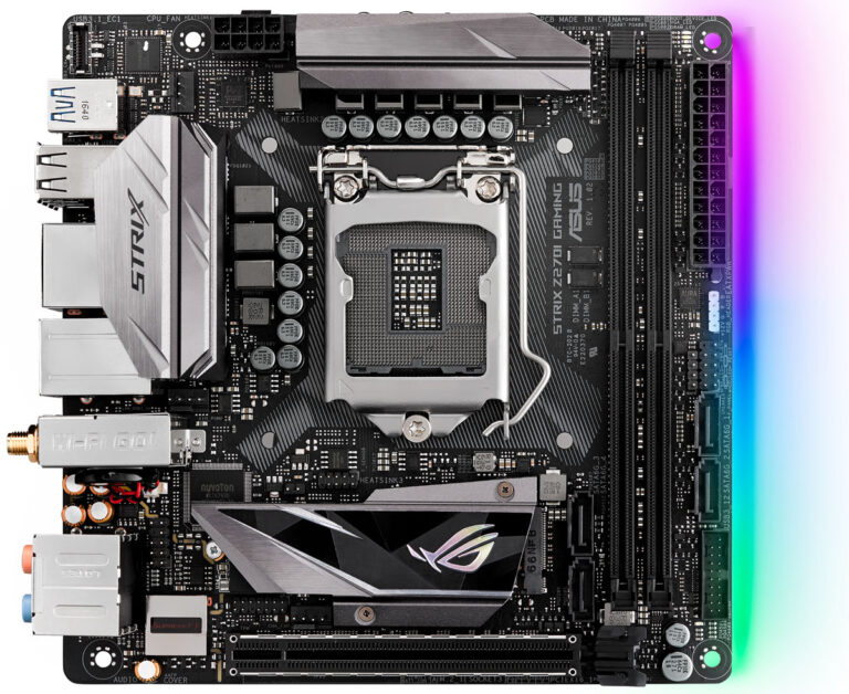 strix z270i gaming aura
