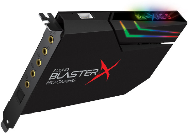 creative sound blasterx ae 5