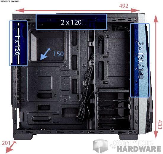 Les dimensions du Carbide SPEC-04