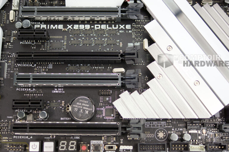 asus prime x299 deluxe pcie