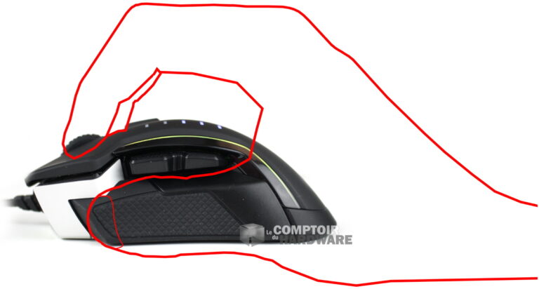 Corsair Glaive RGB - Claw