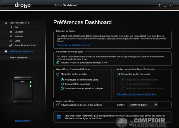 Les préférences tout simplement