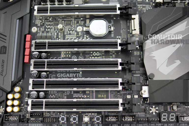 gigabyte x299 aorus gaming7 pcie