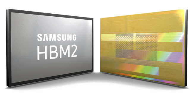 samsung hbm2 8go