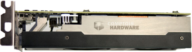 KFA² GTX 1050 OC LP : vue de côté